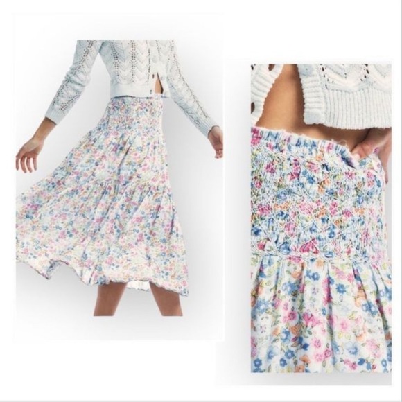 Trade/sell Loveshackfancy skirt xs EUC🌈 - Picture 2 of 2